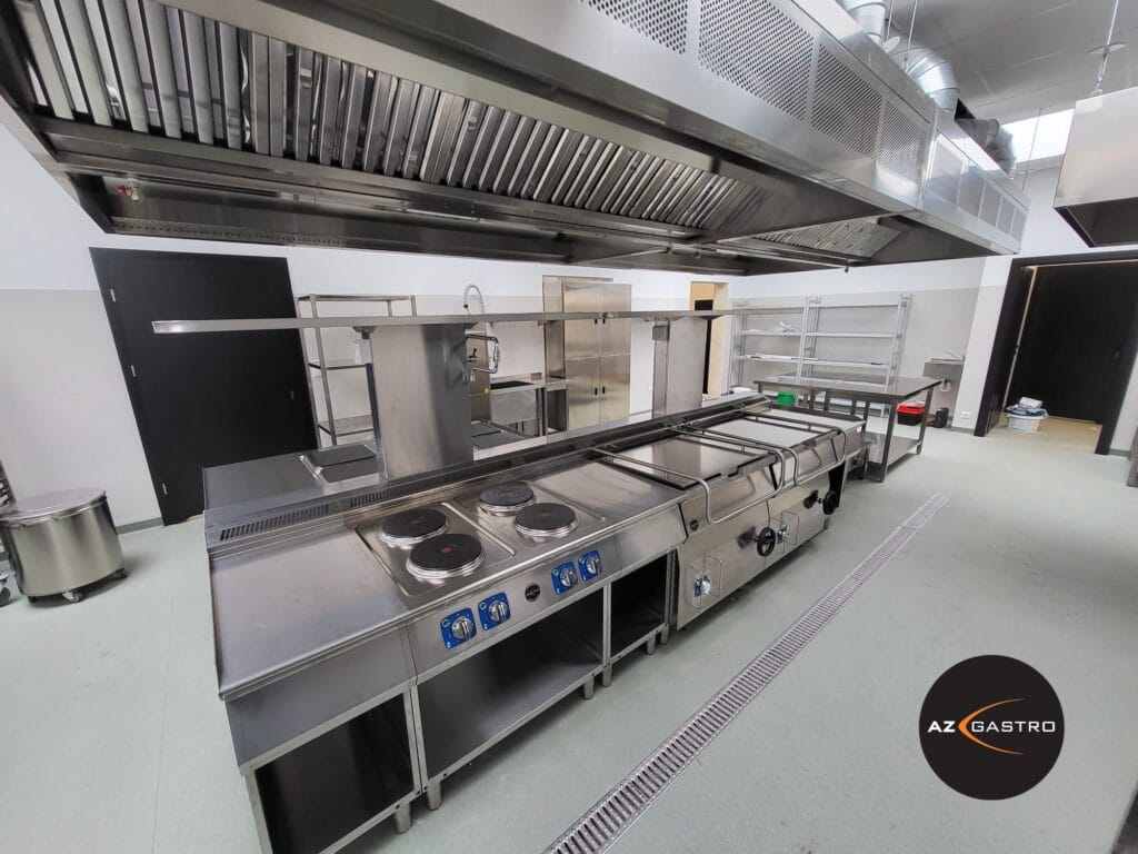 Kompleksowa realizacja profesjonalnej kuchni gastronomicznej